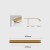 Möbelgriff Antonio – Kantengriff mit ergonomisch abgerundeter Front in gebürstetem Gold, Kaffeegold, Schwarz, Weiß und Grau. Ideal für moderne Küchen- und Wohnmöbel – egriffe.at