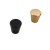 Möbelknopf Claro – moderner minimalistischer Knopf in gebürstetem Gold oder Schwarz, für Schränke, Kommoden, Schubladen sowie Küchen- und Badmöbel – egriffe.at