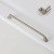 Eleganter Amarito-Möbelgriff für Schränke aus gebürstetem Nickel mit 192 mm Lochabstand