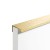 Möbelgriff Lonia – Kantengriff im Industrial-, Loft-, Modern- und Skandi-Stil in Schwarz, Grau, gebürstetem Gold und Champagnergold. Größen 96, 128, 160, 192, 224 und 800 mm – egriffe.at