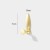 Wandhaken Lumbi mit moderner organischer Form. In gebürstetem Gold und Perlgrau erhältlich – ideal für Zuhause und gewerbliche Räume, einzeln als Akzent oder als Teil einer dekorativen Wandkomposition.