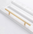 Möbelgriff Alma – schlichter zylindrischer T-Bar-Griff in Gold, Champagnergold oder Schwarz, passend für moderne und klassische Interieurs. Viele Größen für Kommoden, Schränke, Garderoben und Badmöbel.